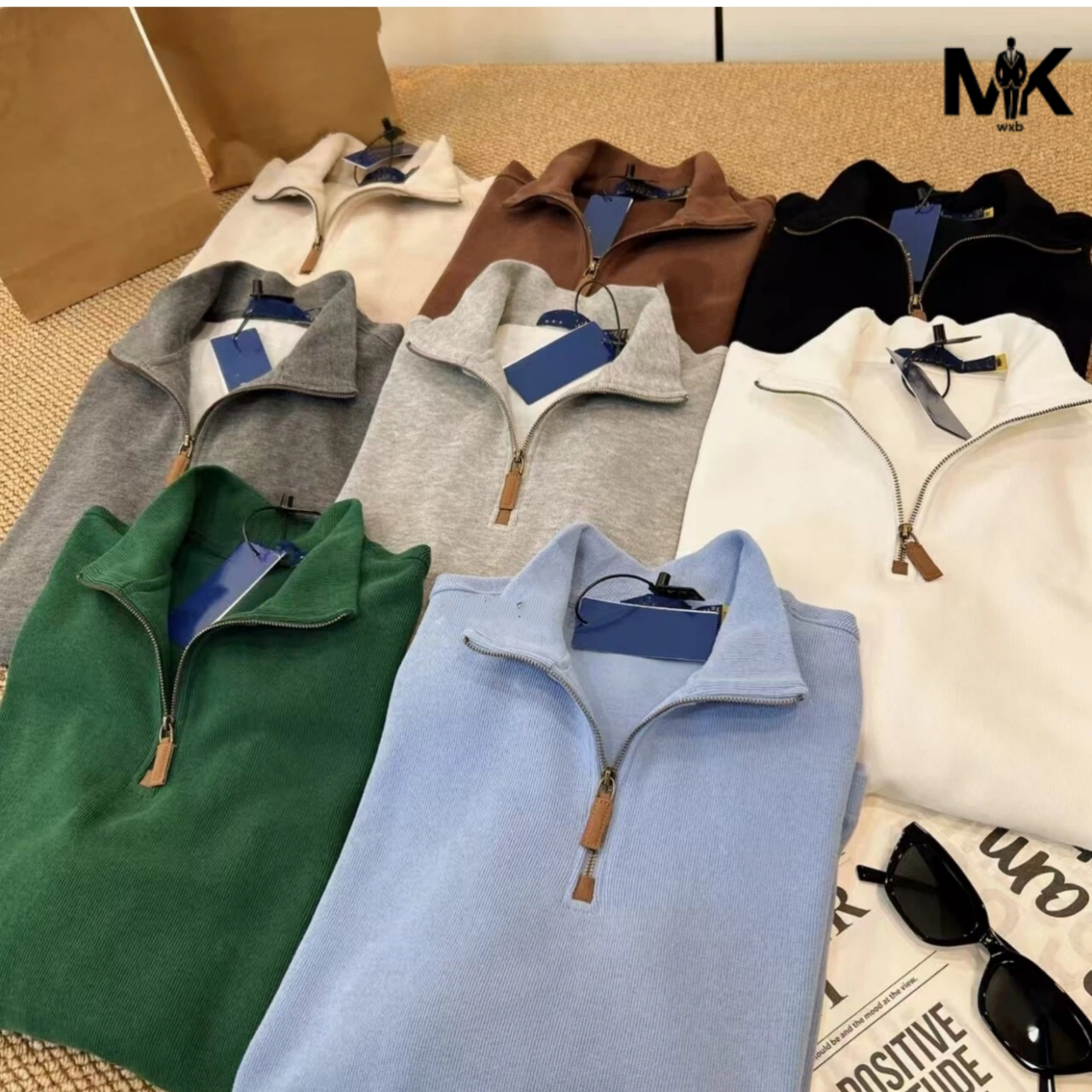 Polo Quarter Zip Me… - image