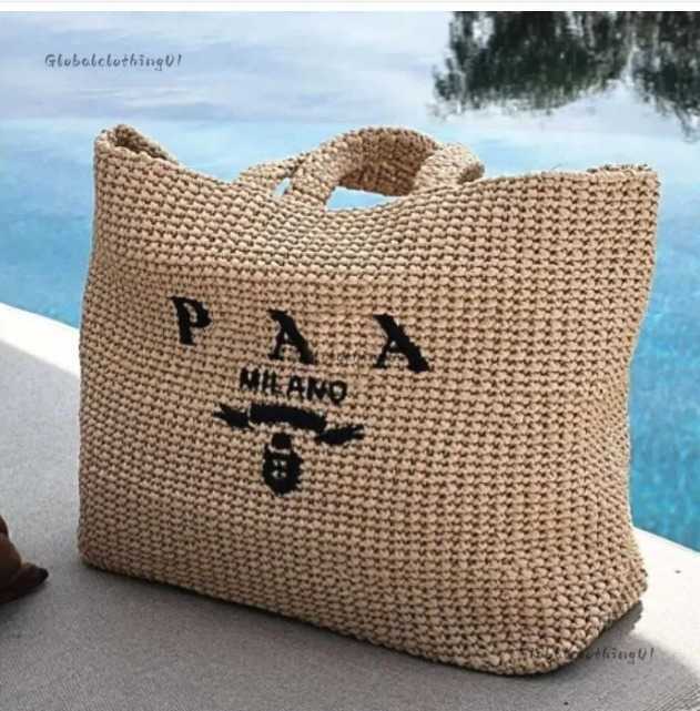 Totes Beach Bags Designer Bags Tote Bag Vegetable Basket Deluxe Bag Designer 2025 Wallet Shoulder Bag Ladies Summer Straw Vacation Shopper Crossbody Straw Bag
