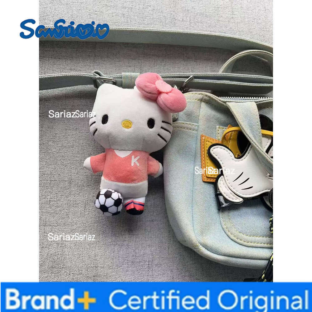 Sanrio 12cm Latest Hello Kitty Plush Pendant Gift Doll Pet Companion Toy Accessories Birthday and Christmas Gifts for Girls Kawaii H260121