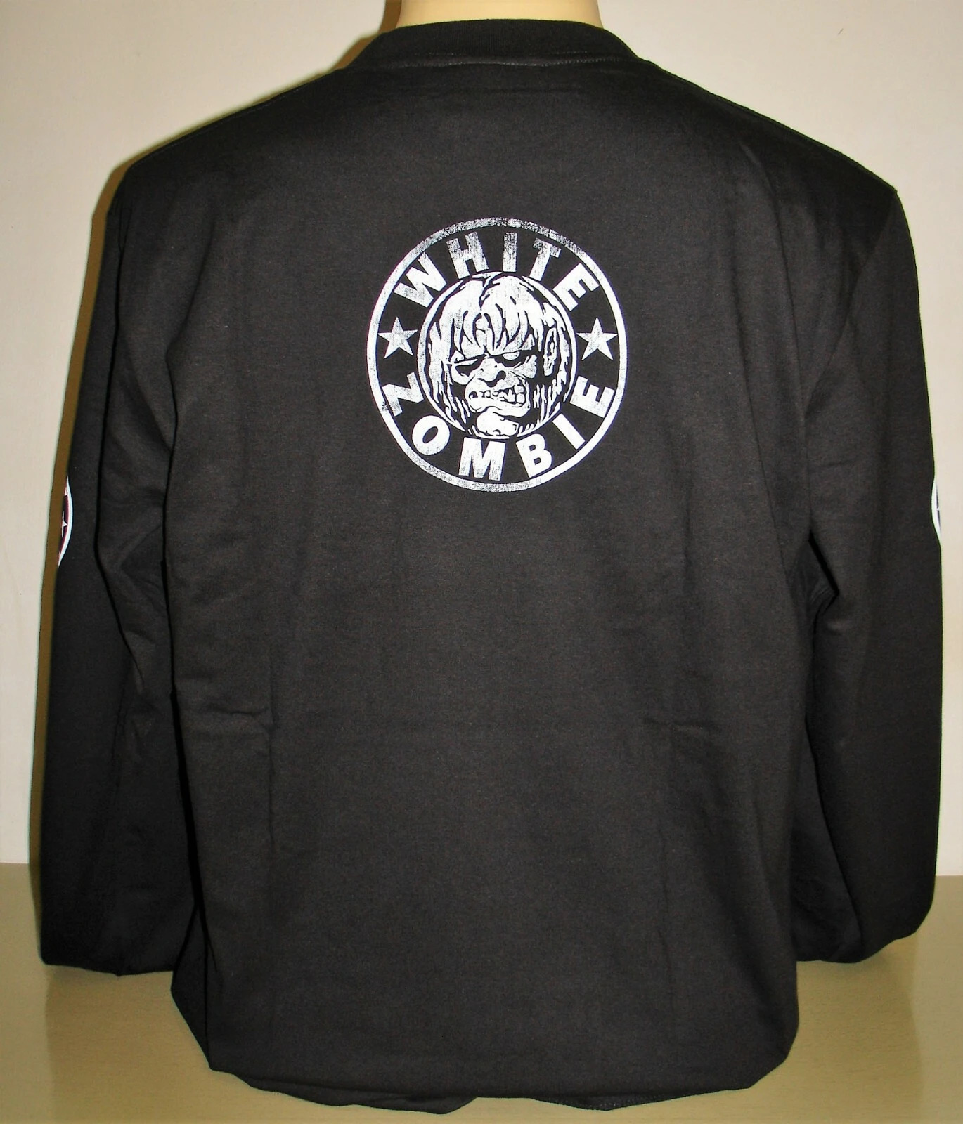 White ZombieRob Retro Street Rock Pop Band White Zombie Long Sleeve Mens and Womens T-shirts Harajuku Y2K Top Mens Clothing 260119