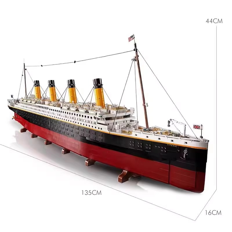 Cross-border new Titanic 10294 adult building assembly building model for boys as a toy gift
