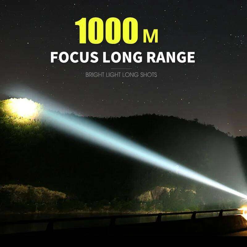 Ultra Bright LED Flashlight Waterproof Camping Hunting Torch Bicycle Power By 26650 Battery Outdoor Light Z260121