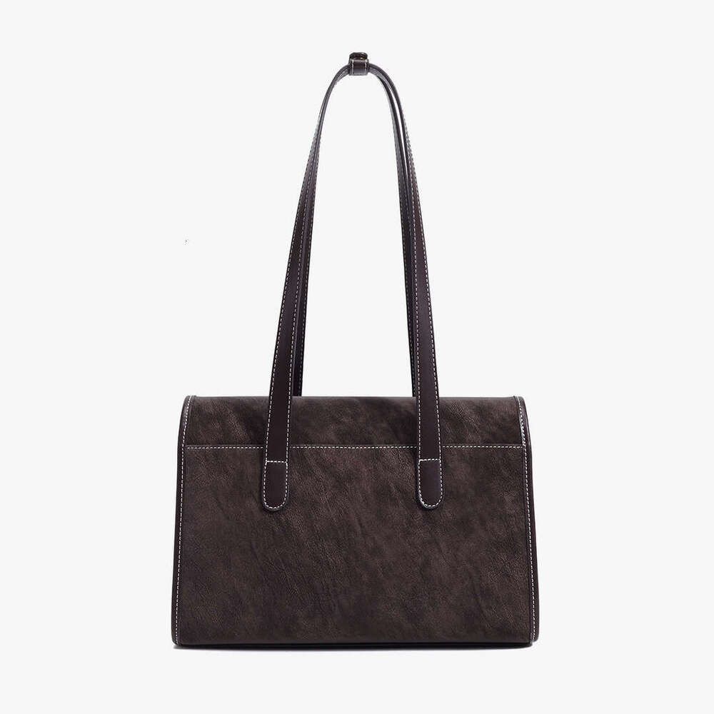 YICHEN Large Capacity for Women Simple Korean Style Versatile Shoulder Bag Underarm Briefcase