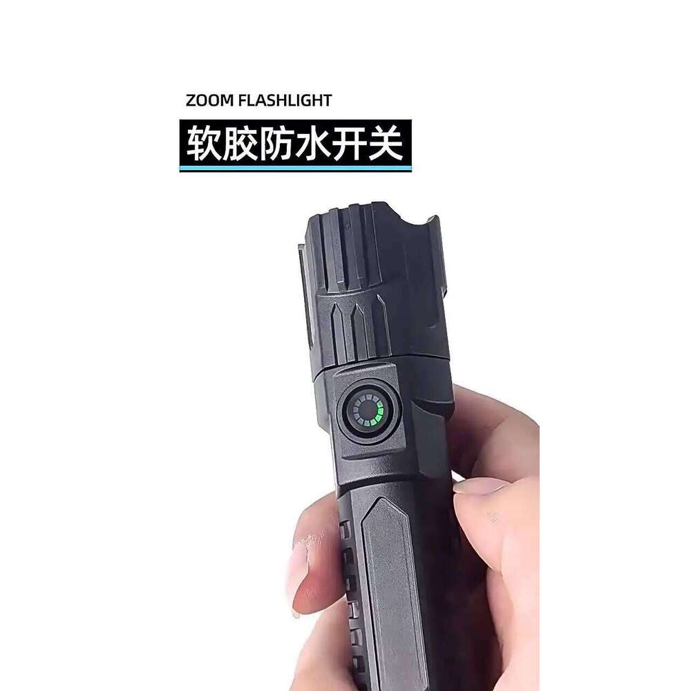 Hot Sale Portable Outdoor Bright Light Telescopic Zoom Abs Plastic Body Usb Rechargeable Led Torches Lights Tactical Flashlights Z260121