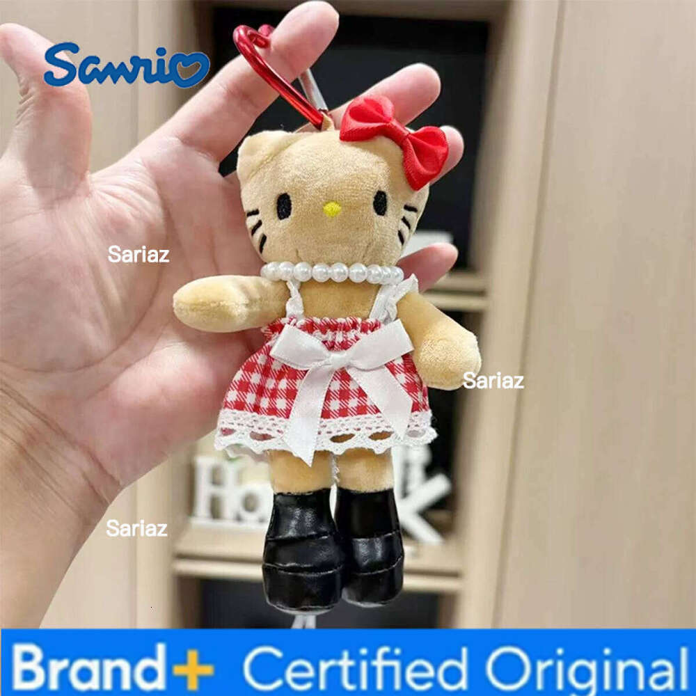 Sanrio Hot Selling Hello Kitty Cartoon Creative Character Keychain Fashionable Versatile Clothing Bag DIY Decoration Pendant H260121