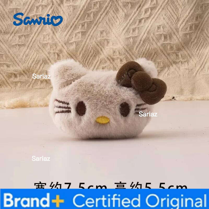 Sanrio Cartoon Anime Cute HelloKitty Plush Doll Handmade DIY Brooch Hairpin Keychains Bag Hat Shoes Socks Accessories Material H260121