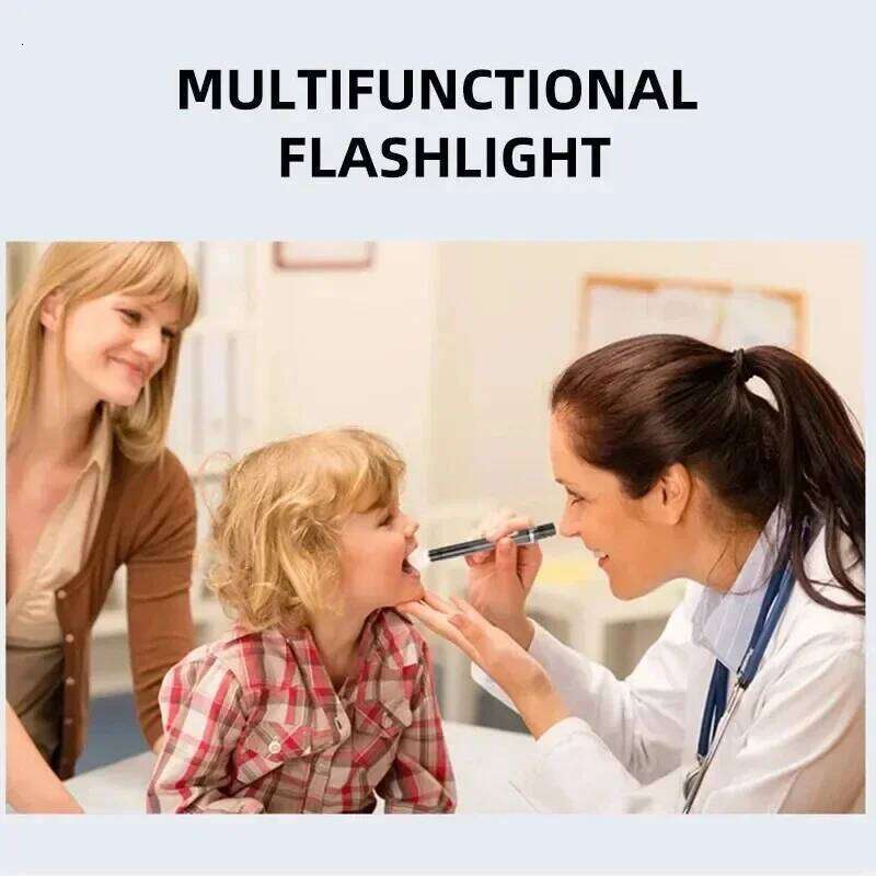Emergency Medical Pen For Doctors First Aid Work Inspection LED Flashlight Professional Torch Lamp for Doctor Nurse Z260121