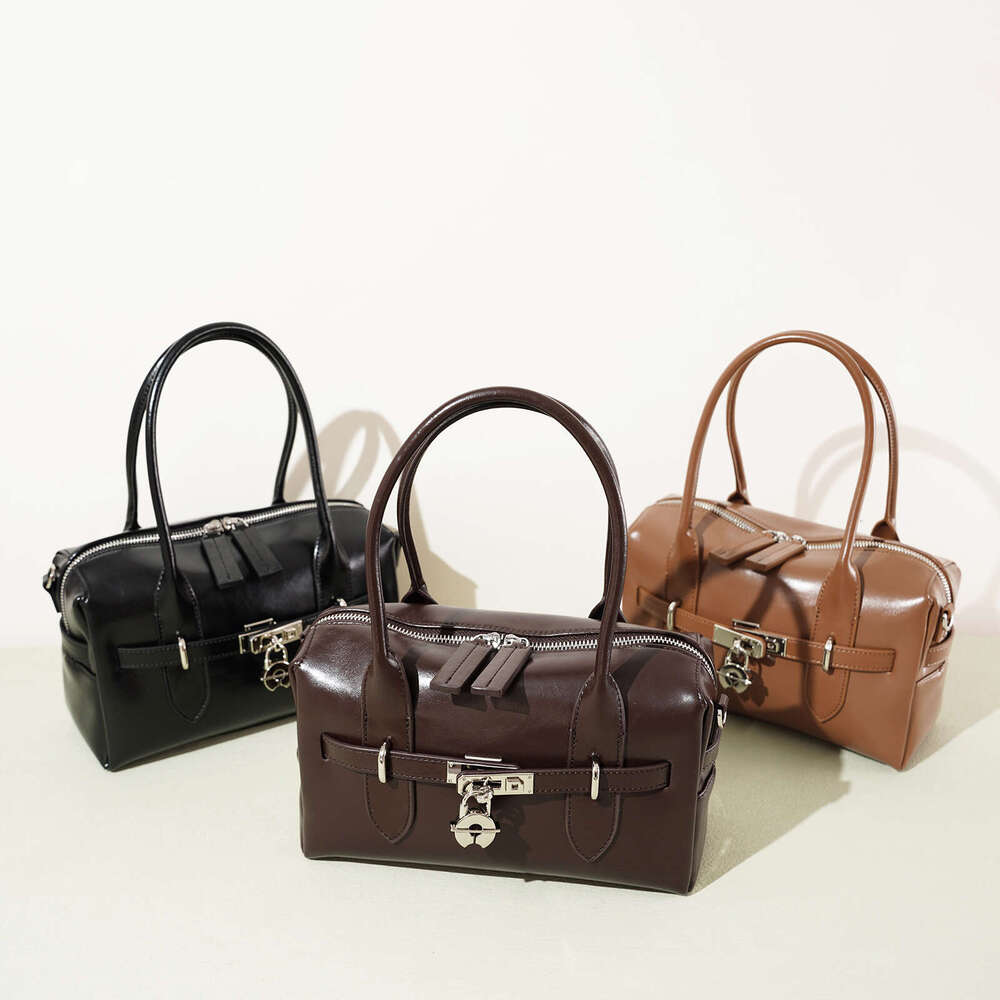 Luxury Shoulder Bags Totes Hobo New Cowhide Elegant Women S Autumn Winter Handbag Large Capacity Fashion Commuter Crossbody Bag SENYY