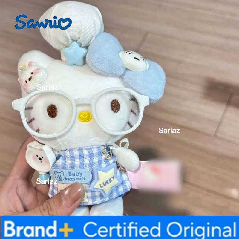 Sanrio Adorable KT Cat Plushie Keychain Backpack Decor Cartoon Doll H260121
