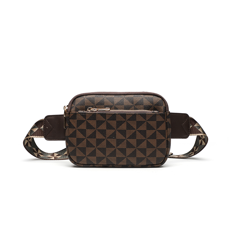 Lacel Urwebin 2026 New Minimalist mens and womens trendy printed shoulder bag fashionable and versatile outdoor sports chest bag