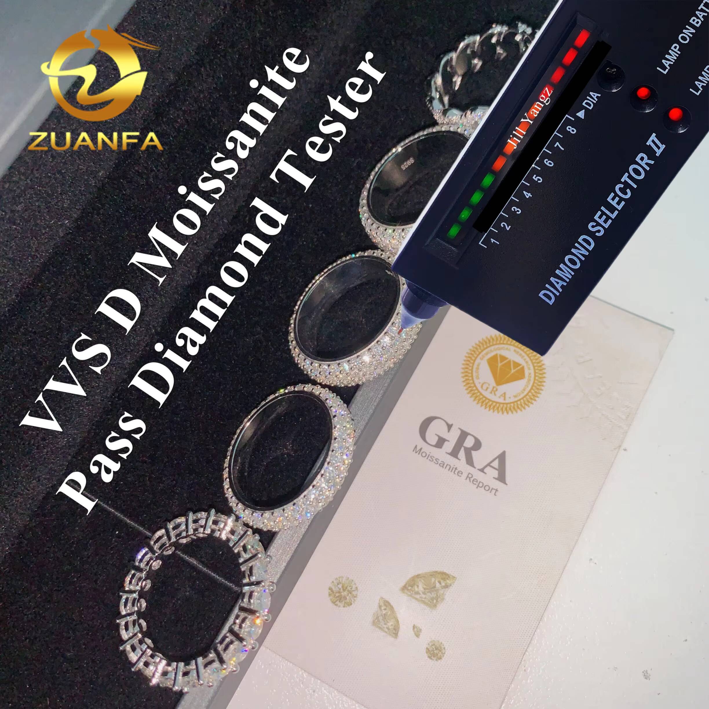 1 to 5 Row Full Eternity Ring Collection Bubble Band Ring GRA 925 Moissanite Ring Iced Out Men Diamond Ring Iced Out Jewelry