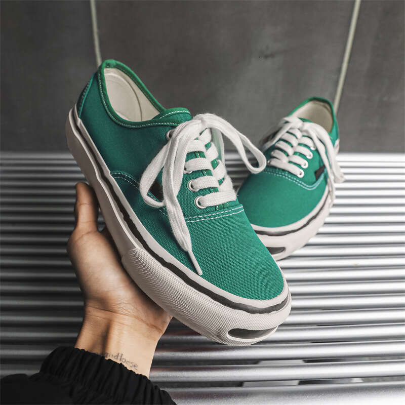 2025 New Classic Open Smile Low-top Canvas Sports Casual Men's Shoes Niche 3D Transfer Print Sneakers Men X306