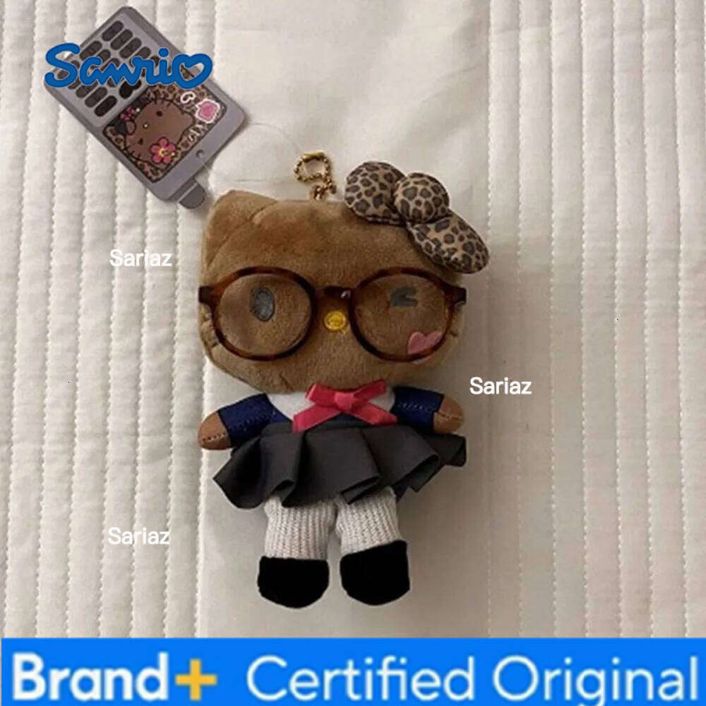 Sanrio Cute Chef KT Keychain Backpack Hanger Bag Plush Pendant Girl Gift H260121