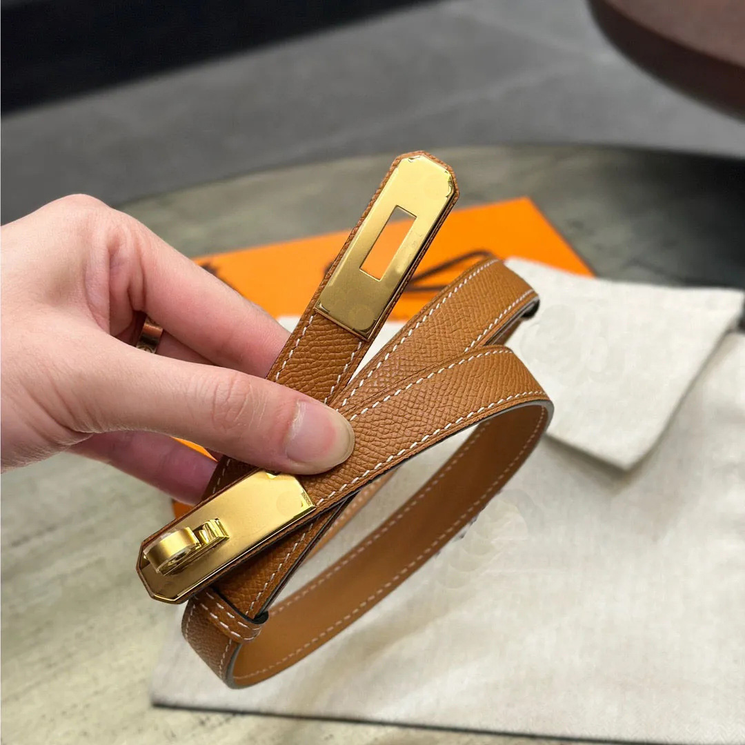 Belt designer belt for women10A genuine leather belts width 1.8cm letter Adjustable size daily matching Valentine's birthday Christmas gift exquisite gift box