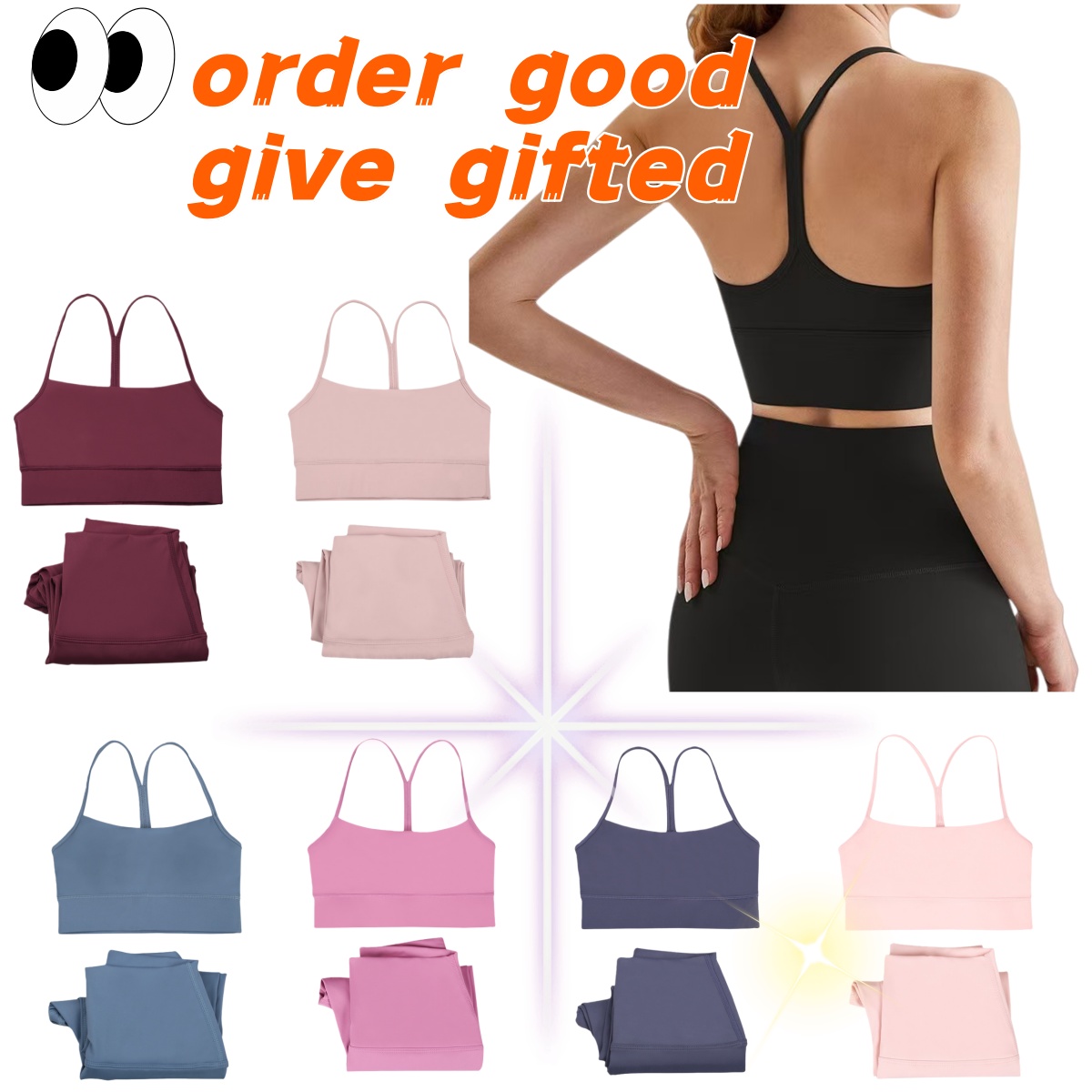 scuba leggings yoga set sports bra gym clothing women set gym workout scuba sets running shorts women gym clothes women's Y-shaped vestand with chestcushion