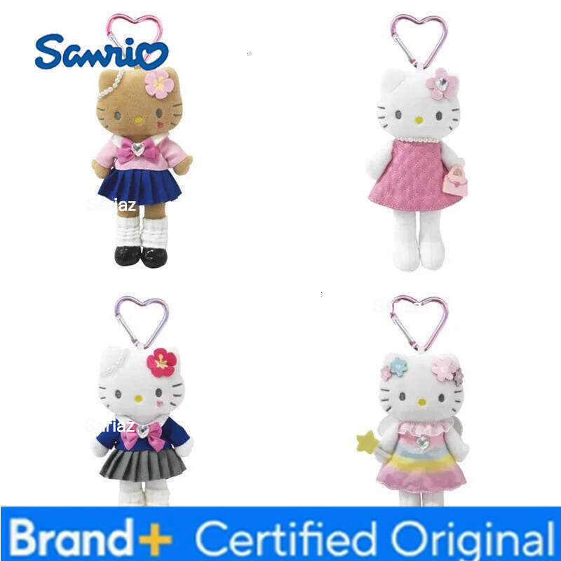Sanrio Unicorn Kitty 10-13CM Pendant Keychain Plush Doll Toy H2601211