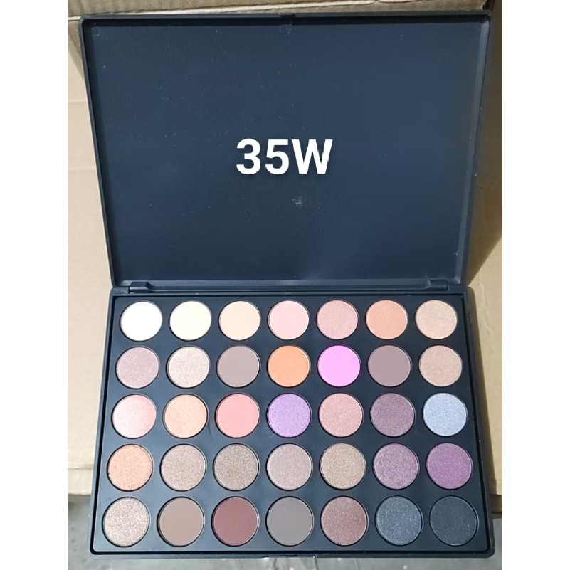Morphe35W 35W 35C 35P 35O3 35T colors eye shadow Palette Matte Shimmer Eye shadow makeup palette 35 colors palette eye shadow 1