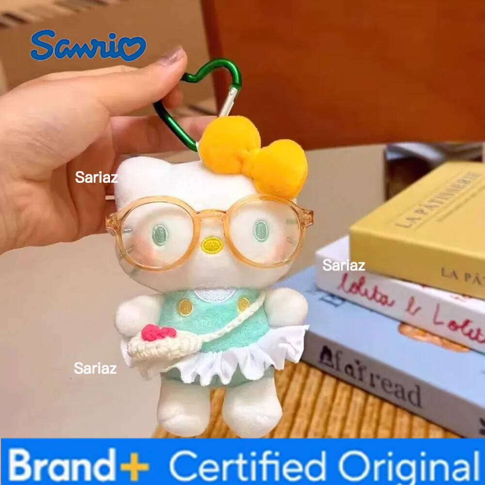 Sanrio Cute Chef KT Keychain Backpack Hanger Bag Plush Pendant Girl Gift H2601211