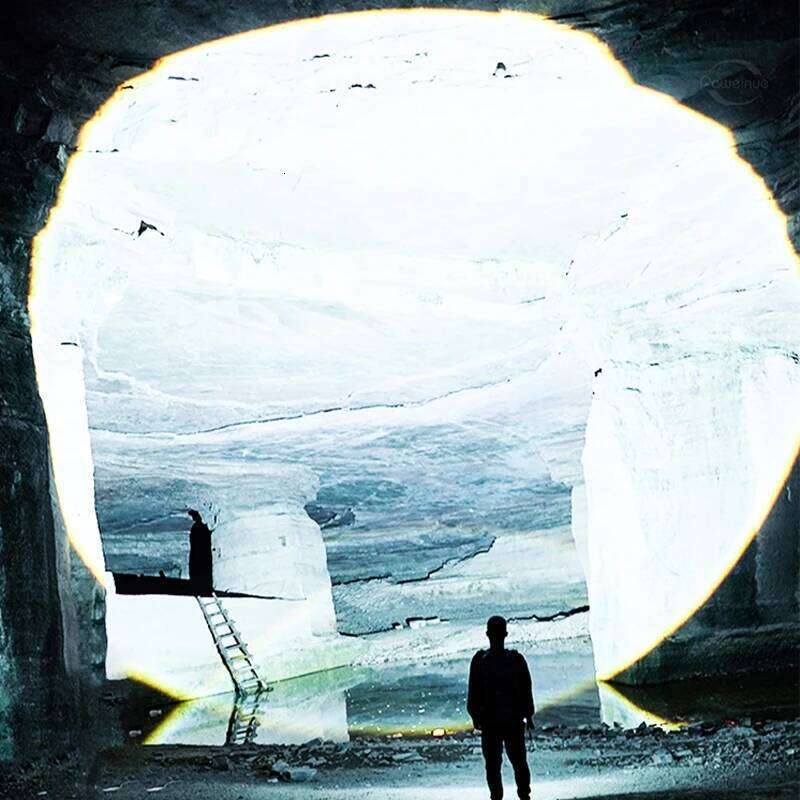 69000000LM 15000W Ultra Powerful Flashlight Telescopic Zoom Flash Lights Type-c Rechargeable LED Torch Outdoor Adventure Camping Z260121