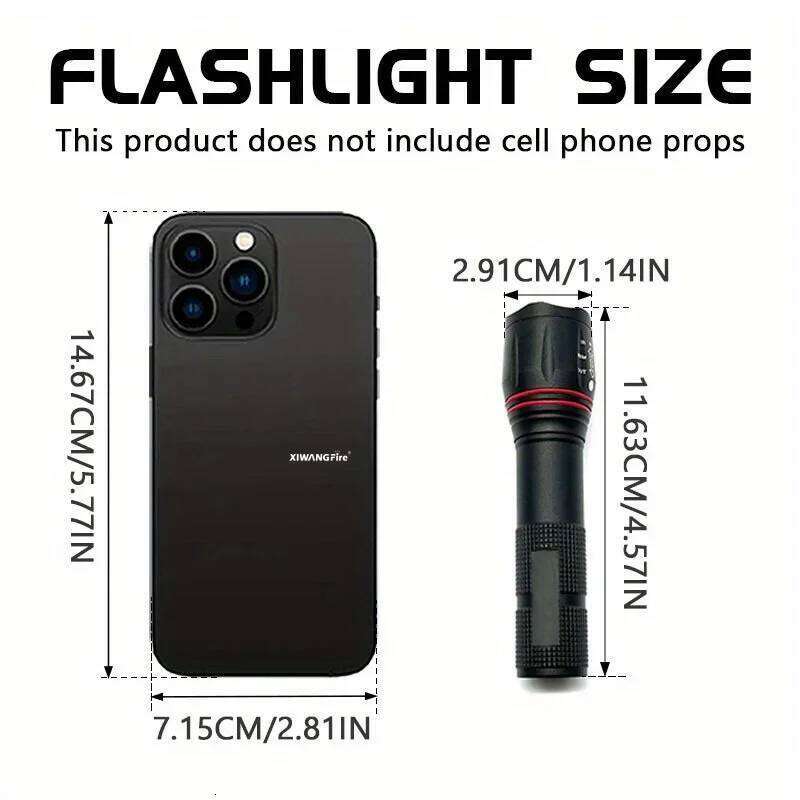 395nm LED UV Flashlight Rechargeable Zoomable Torch Light for Pet Urine Stain Tools Lantern Money Fluorescer Detector Z260121