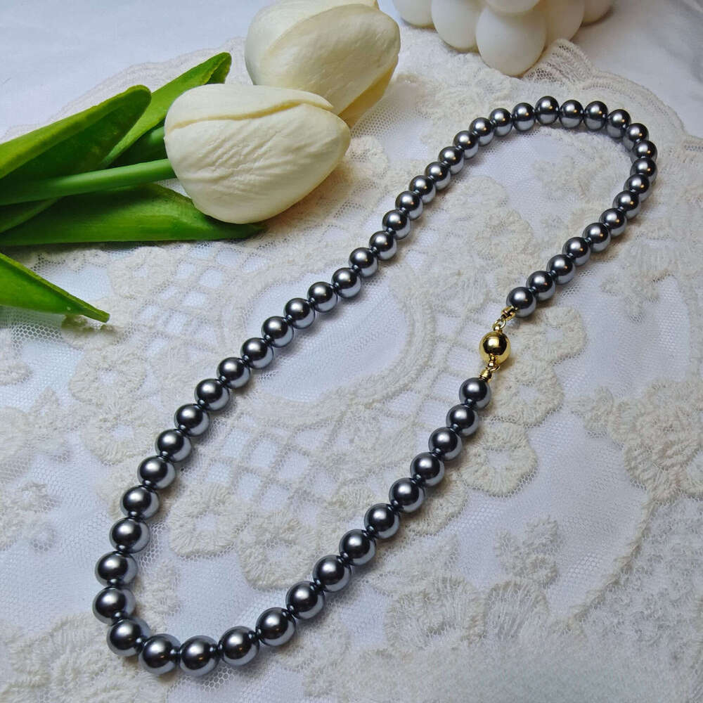 Magnetic Pearl Necklace Designer Style High-Quality Australian-White Imitation Niche-Style Premium Collarbone Chain