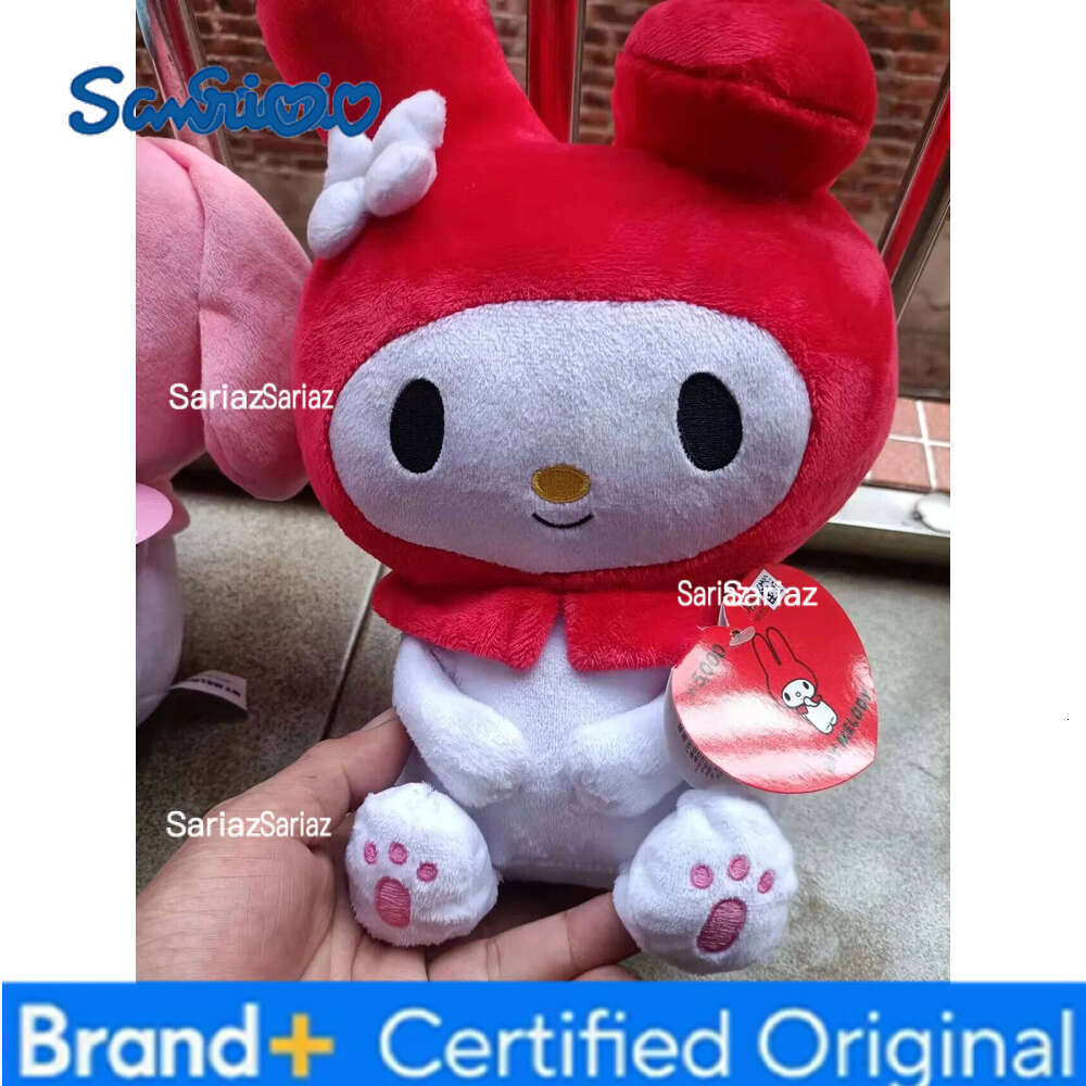 Sanrio New Series Plush Toys Kawaii My Melody Stuffed Doll Pendant Kuromi Keychain Animal Present Backpack Decora Gift for Girls H260121