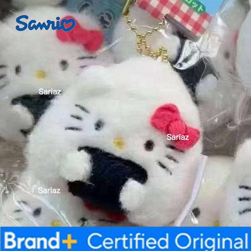 Sanrio 1 Pcs Rice and Vegetable Roll Sushi Plush Cat Doll Bag Accessories Versatile Fashion Cute Pendant H2601211