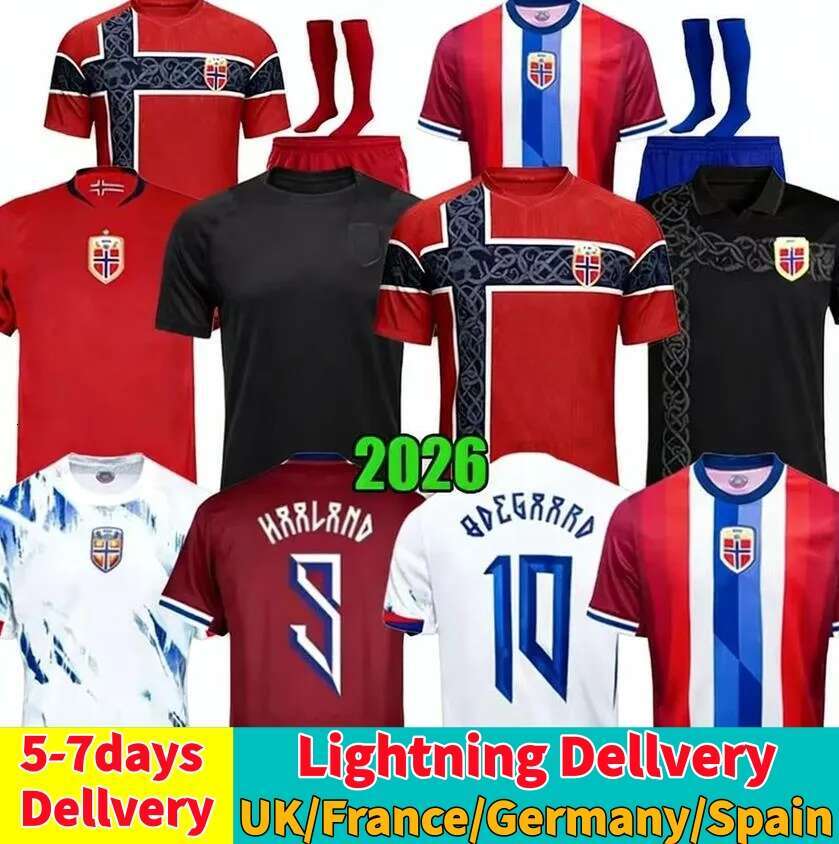 Norway HAALAND 2026 World Cup soccer jerseys SORLOTH NUSA AASGAARD HORN MYHRE DONNUM RYERSON MOLLER WOLFE AJER STRAND