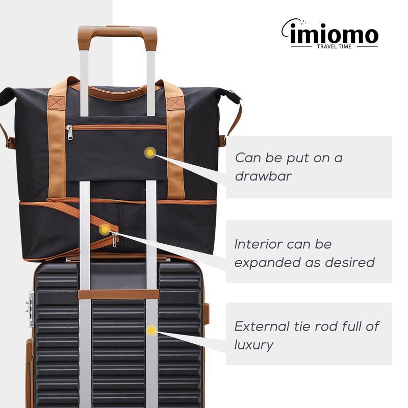 Three-piece luggage set, with double rotating wheels, metal-shell luggage, equipped with TSA lock, travel bag Z251209