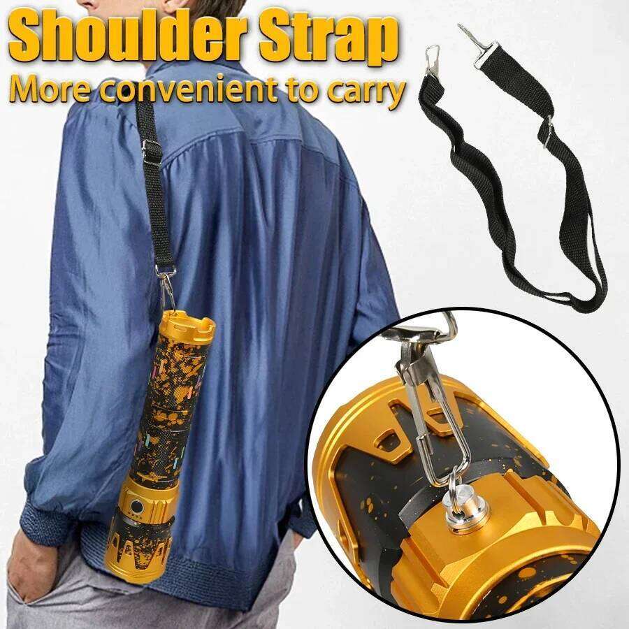 High Power Led Flashlight Super Bright Long Range Zoom Torch Type C Rechargeable Outdoor Tactical Hand Lamp Camping Lantern Z260121