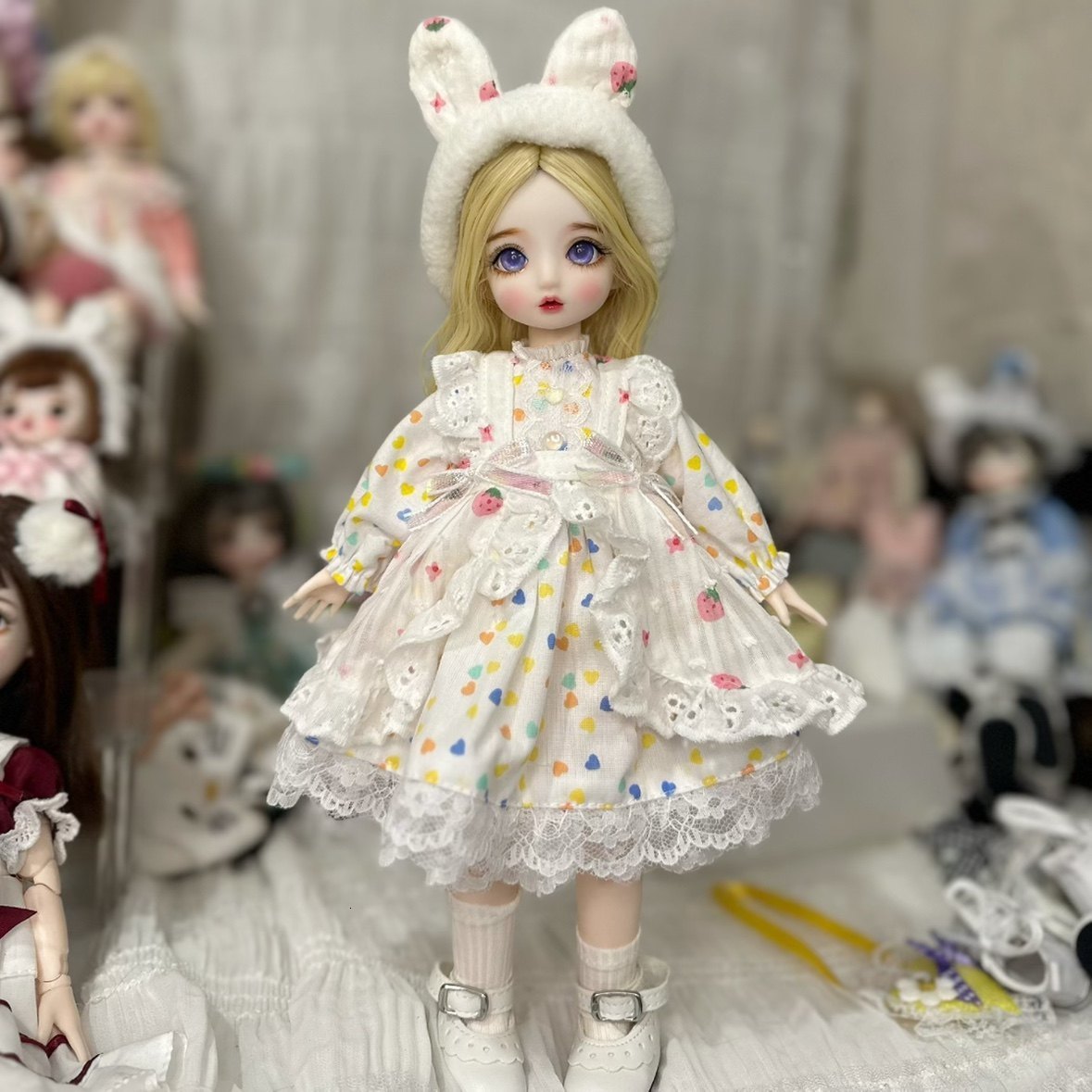 Dolls bjd joint body doll combination shoes 30cm gift toy for kids 231110