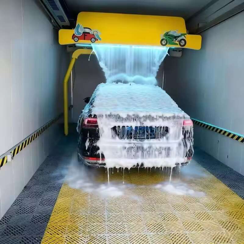 Customize Intelligent Unmanned Car Washing Machine Latest Model Automatic 360 No Dead Angle Cleaning