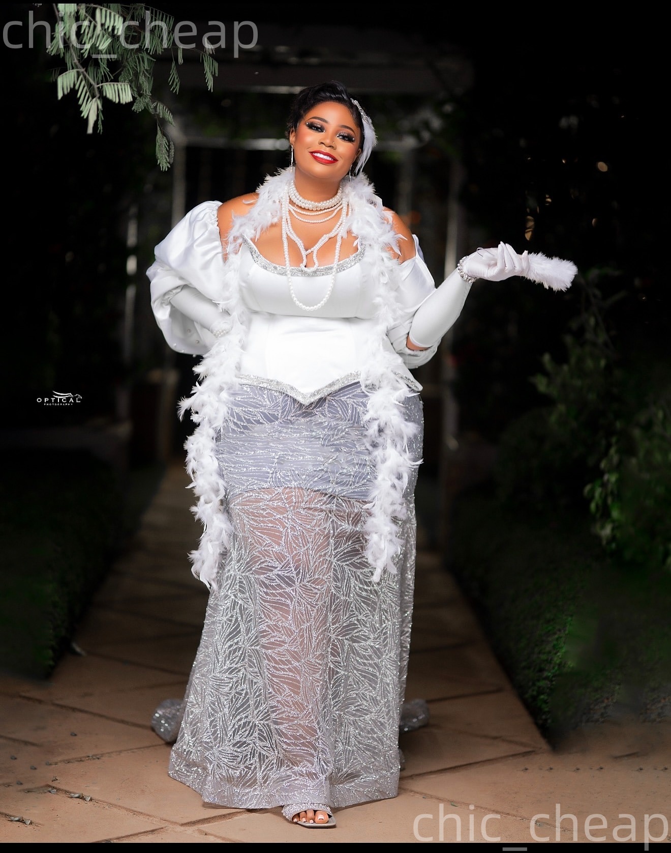 Silver Mermaid Plus Size Prom Dresses 2026 Feather Lace Sweetheart Evening Formal Party Second Birthday Engagement Gowns Dress For Special Occasions