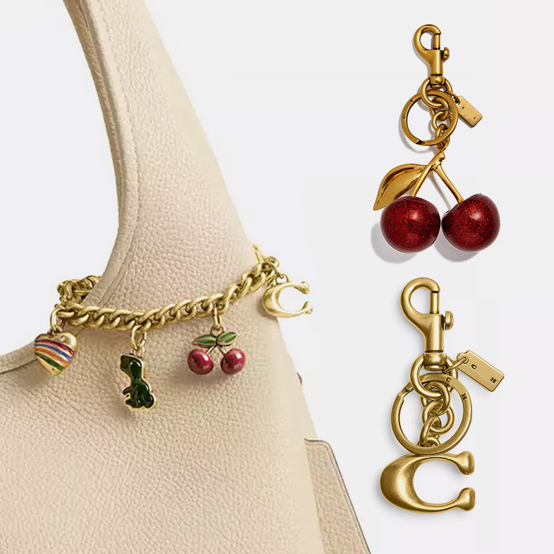 Key chain designer keychain wallet little dinosaur Spike Car keychains Stainless Steel Gold Plated designers keychaines of wallets women keyring Bag Charm youmif