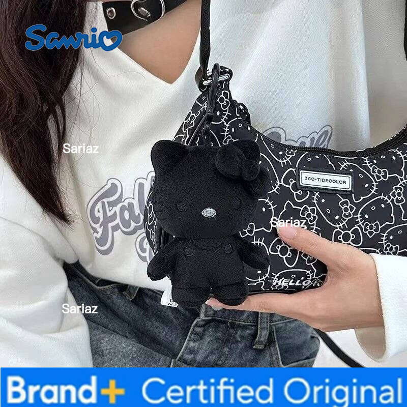 Sanrio Hello kitty keychain cartoon character kuromi cute creative design exquisite fashion personality bag pendant doll holiday gift H260121
