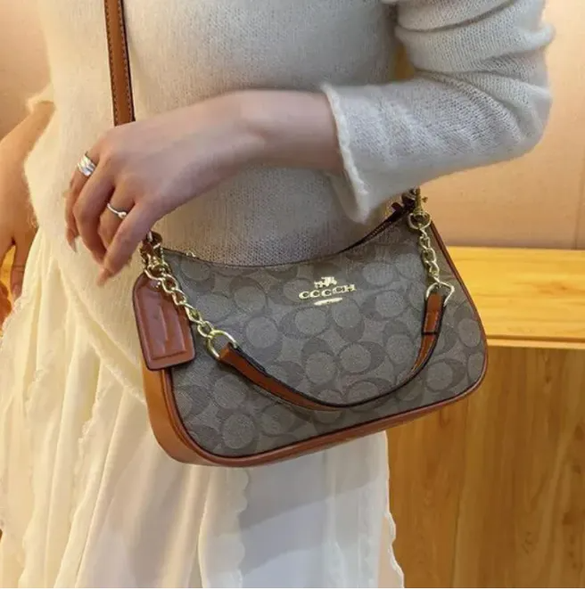 Women Designer PENN ELIZA shoulder bags handbag quality Classic Leather crossbody square Clutch wallet Hobo purses ladies messenger Satchels