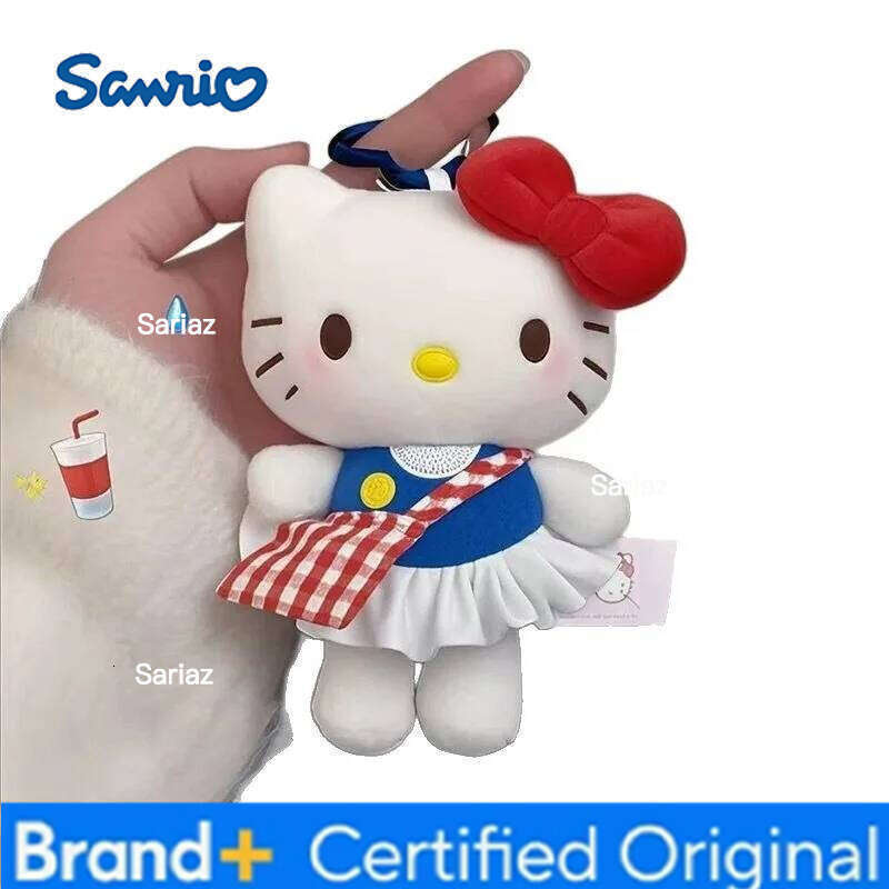 Sanrio Adorable Hello Kitty Plush Doll Bag Accessory Cute Spring Outing Decoration Gift H260121
