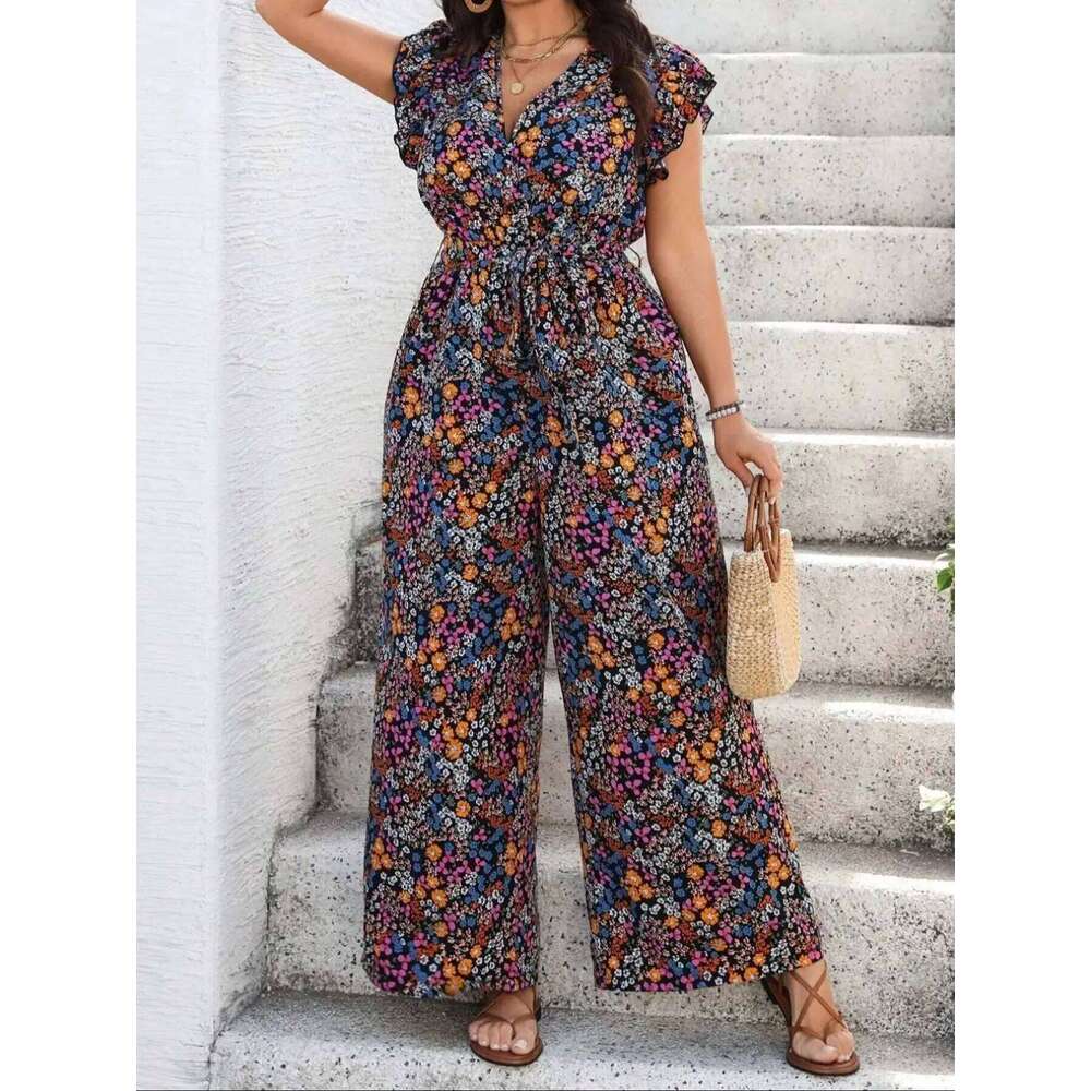 Size Floral Print T… - image