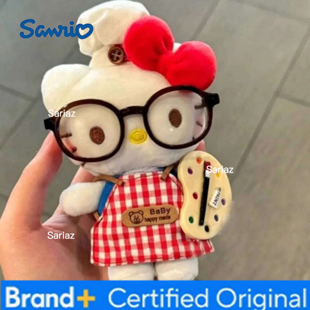 Sanrio Cute Chef KT Keychain Backpack Hanger Bag Plush Pendant Girl Gift H2601211