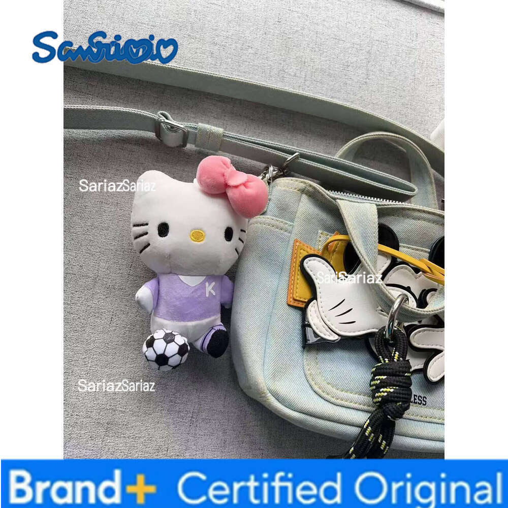 Sanrio 12cm Latest Hello Kitty Plush Pendant Gift Doll Pet Companion Toy Accessories Birthday and Christmas Gifts for Girls Kawaii H260121