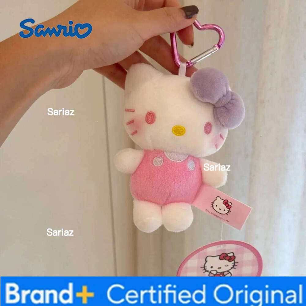 Sanrio Hello Kitty 15Cm Keychain Plush Angel Ins Doll Kawaii Pendant Anime Cartoon Plushie Toy Christmas Gifts For Children H2601211