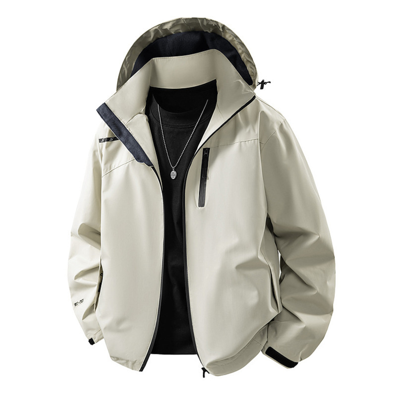 Direct Supply from Manufacturer Outdoor Softshell Men Sports Casual Single Layer Windproof Waterproof Breathable Couple Jacket Coat