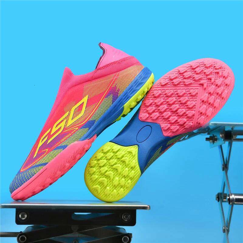 Men Society Soccer Shoes Cleats FG/TF Professional Women Football Boots Grass Indoor Training Unisex Non Slip Sneaker 26Y0121