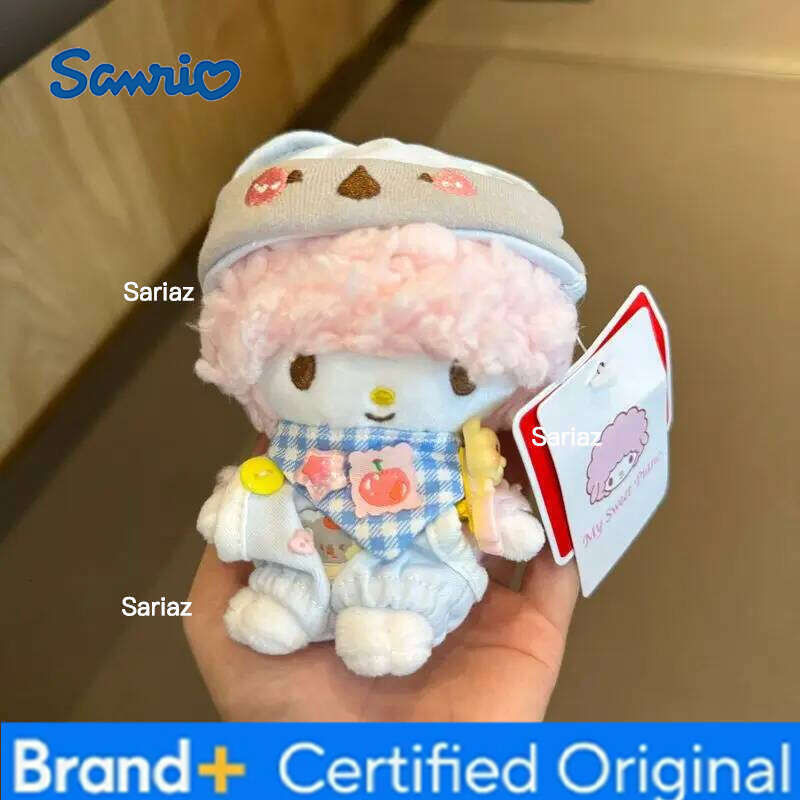 Sanrio 11CM anime My Sweet Piano cosplay cross-dressing plush doll pendant kawaii keychain cute accessories holiday gift H260121