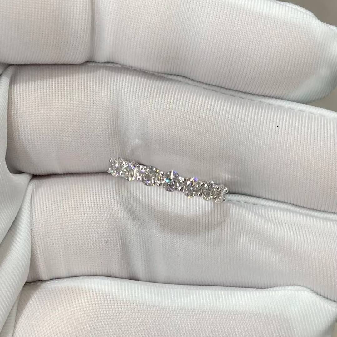 2026 New Design Silver Jewelry 925 Sterling IGI Lab Grown Diamond 18K Gold Plated Diamond Lab Grown Ring