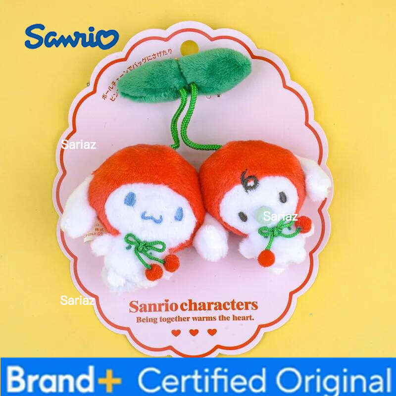 Sanrio Kawaii My Sweet Piano Hello Kitty Plush Toy Keychain Brooch Cherry Pachacco Backpack Pendant Decoration Girl Holiday Gift H2601211