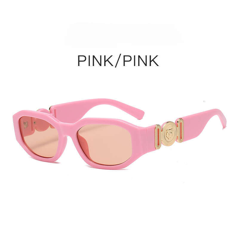 UV400 Protection Sunglasses Women, New Personality Small Square Frame Polygon, Human Head Detail , for Street Style & Gift