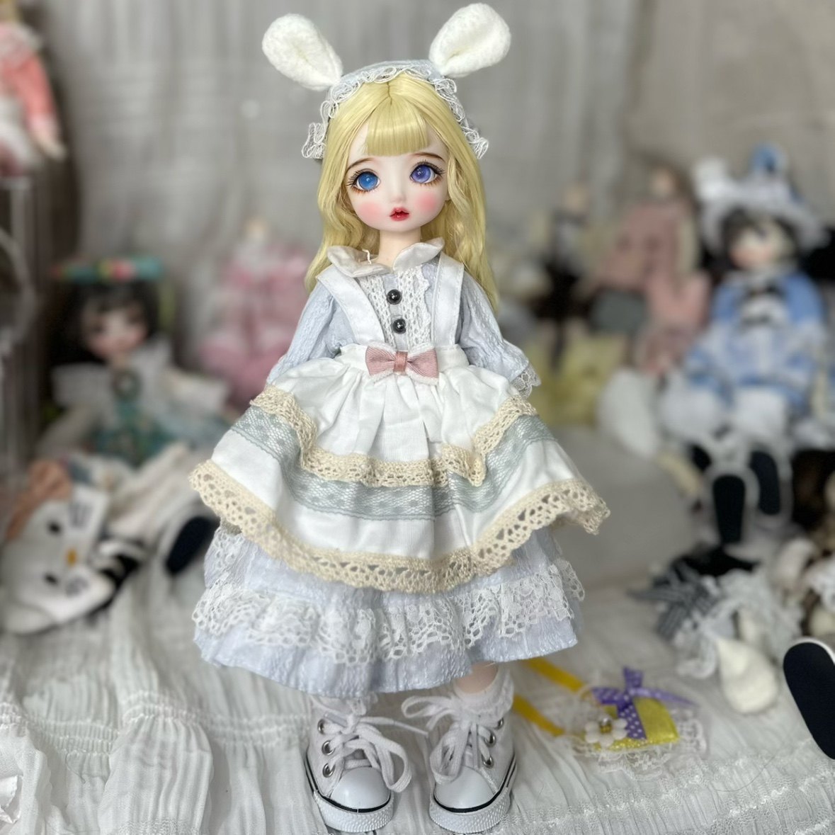 Dolls bjd joint body doll combination shoes 30cm gift toy for kids 231110