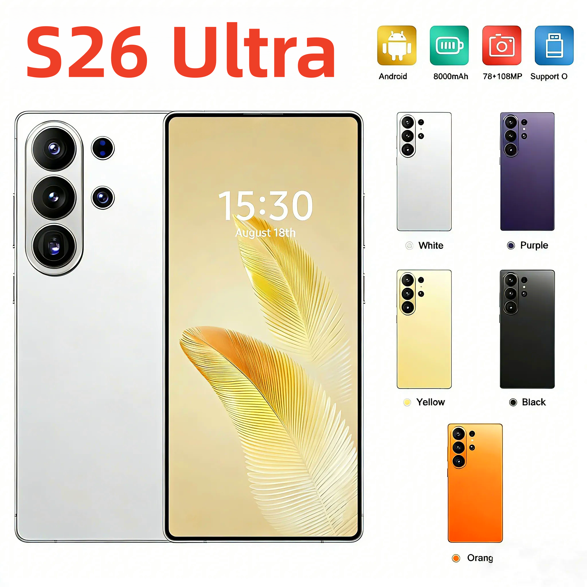 S26Ultra Smartphone… - image