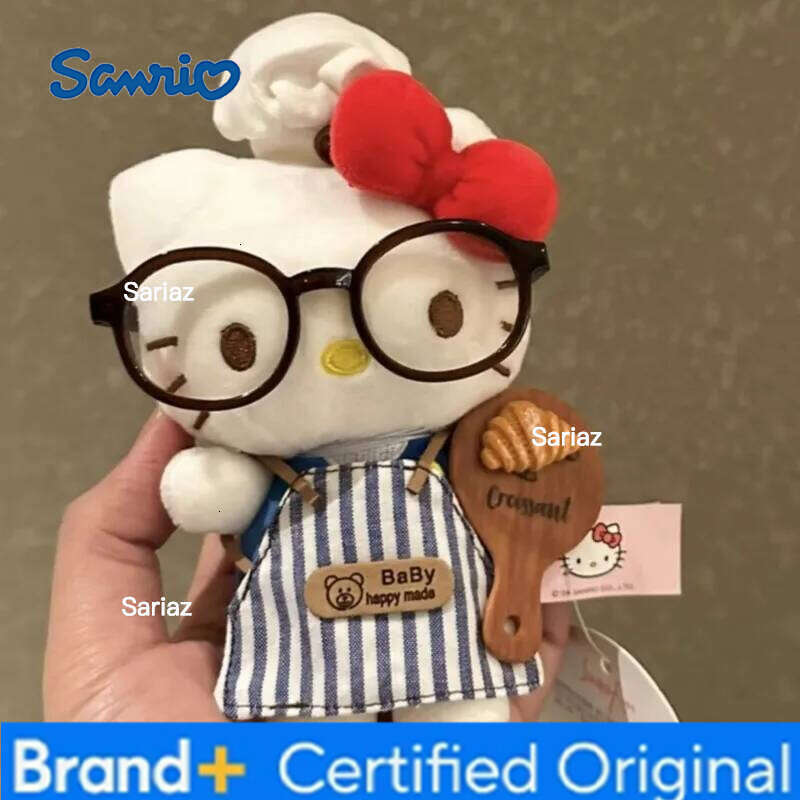 Sanrio Adorable Hello Kitty Plush Doll Bag Accessory Cute Spring Outing Decoration Gift H260121